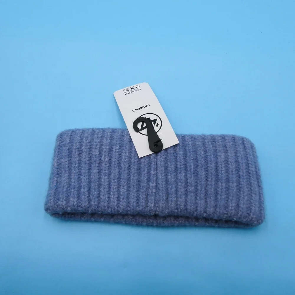 '47 Brand‎ Michigan Wolverines Winter Headband Womens College Blue Sweatband Cap